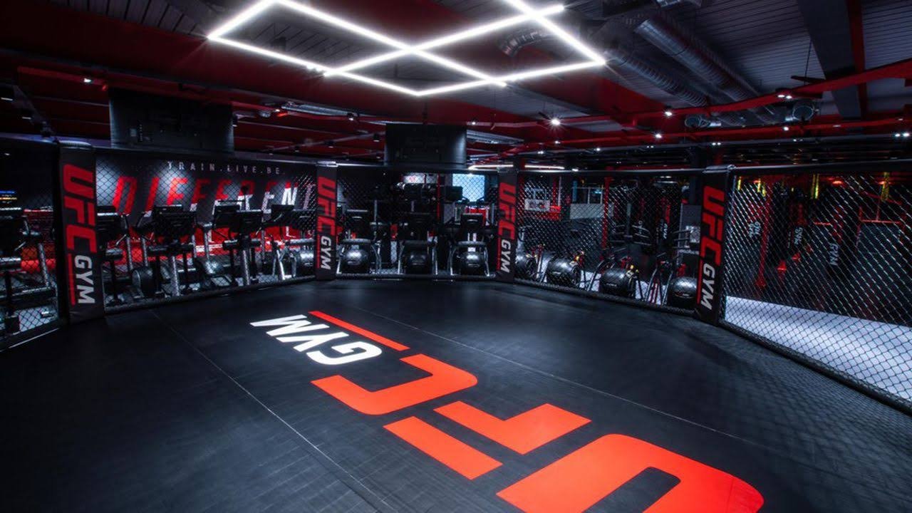 UFC Gym — MMA cage & printed mats