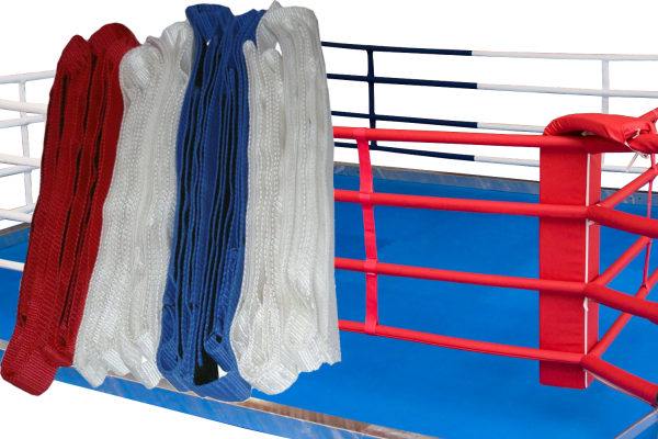 Boxing ring rope separators