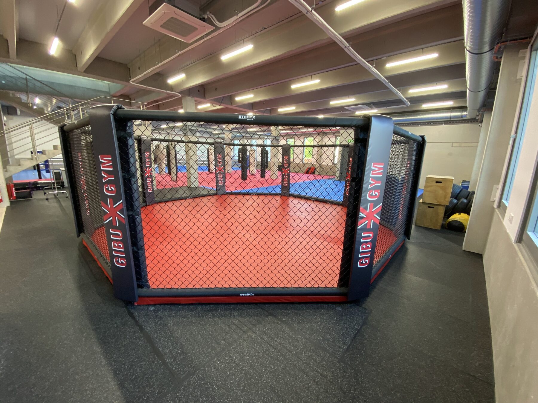 Boxing ring — Club installation