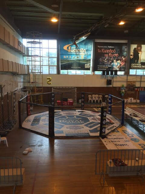 MMA cage — Printed canvas