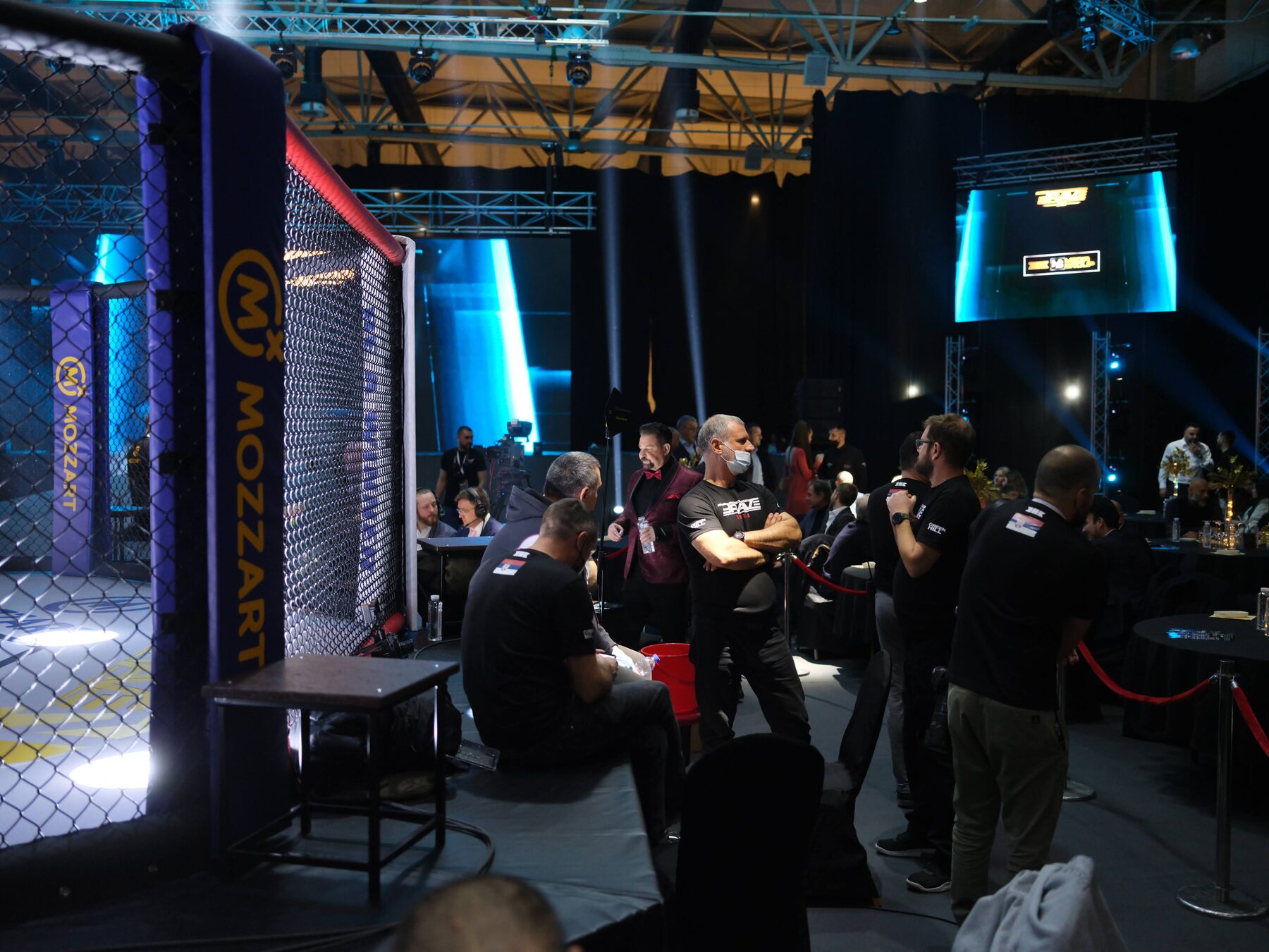 BRAVE CF — Competition MMA cage