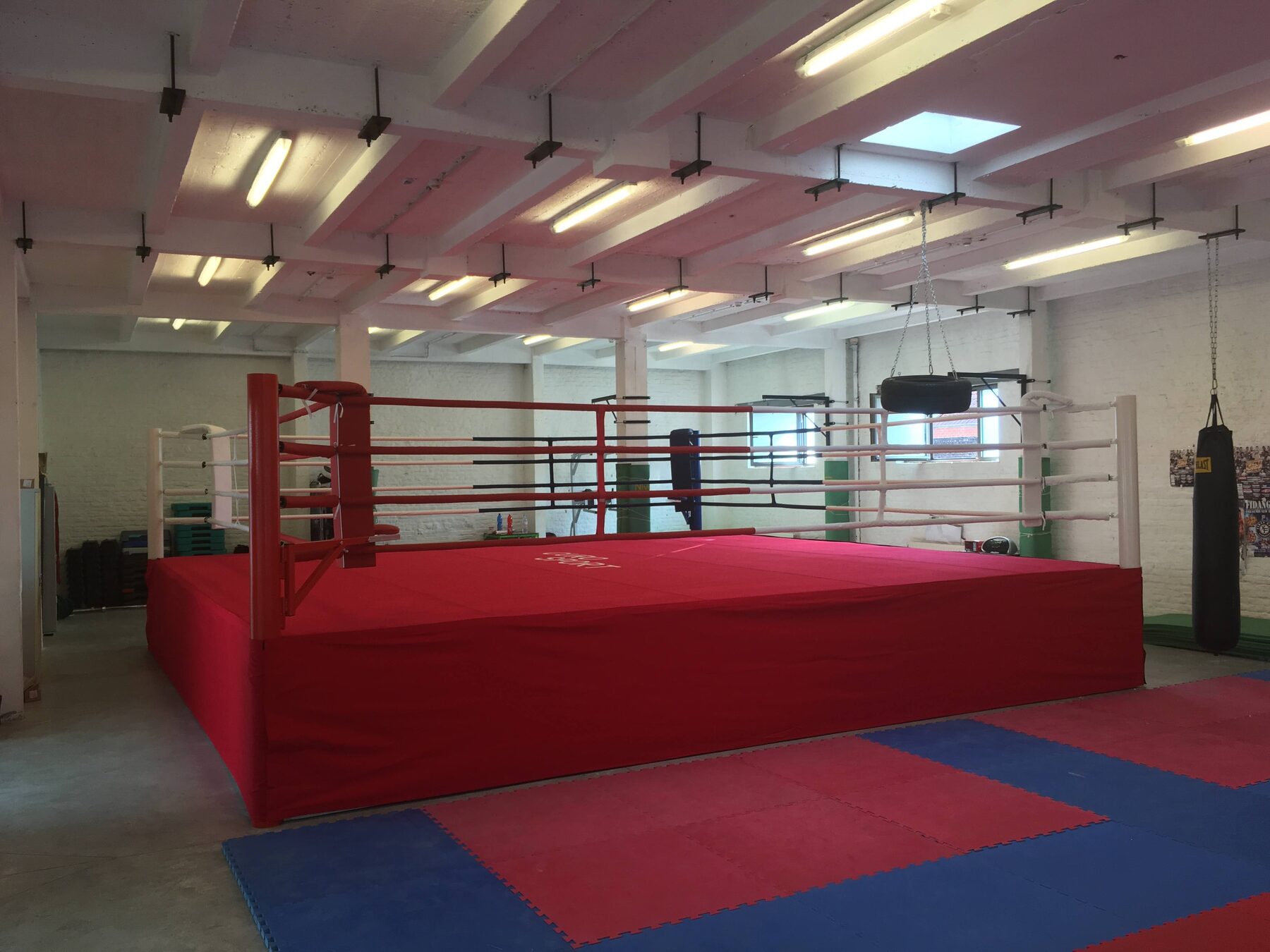 Boxing ring — Club installation
