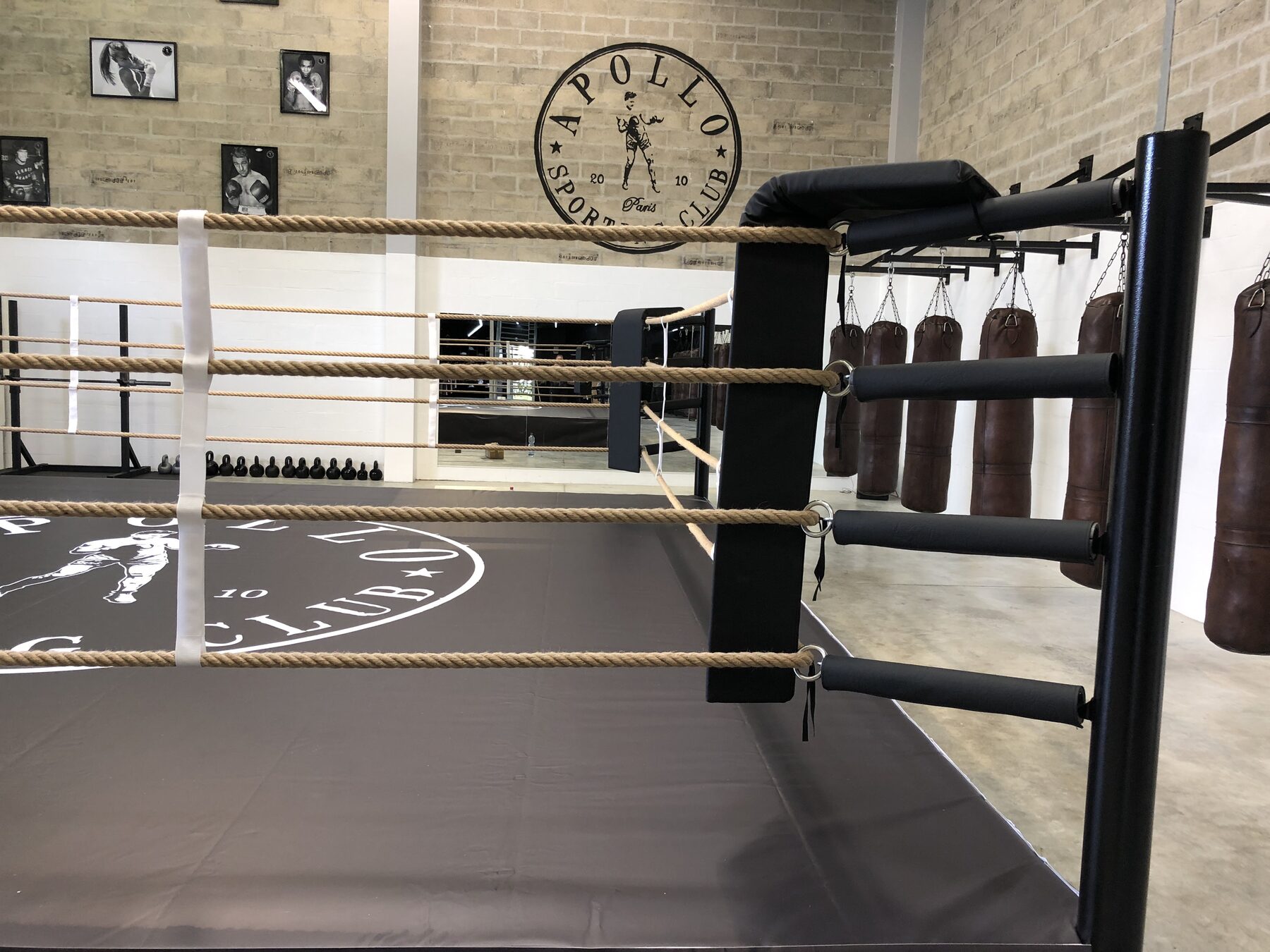 Boxing ring — Club installation
