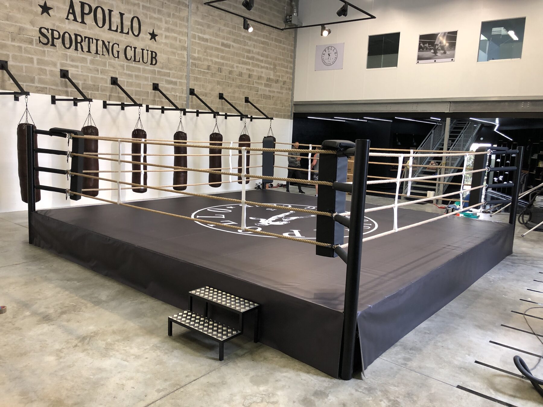 Boxing ring — Club installation