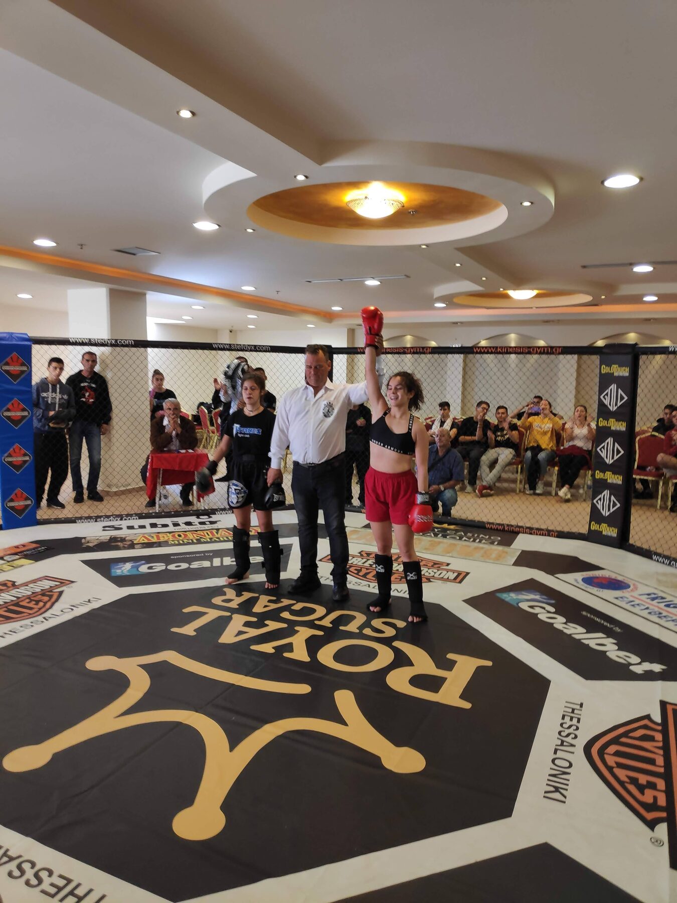 Boxing ring — Club installation