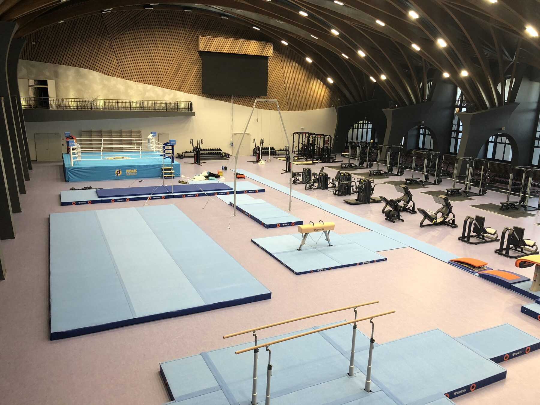 Boxing ring — Training gym