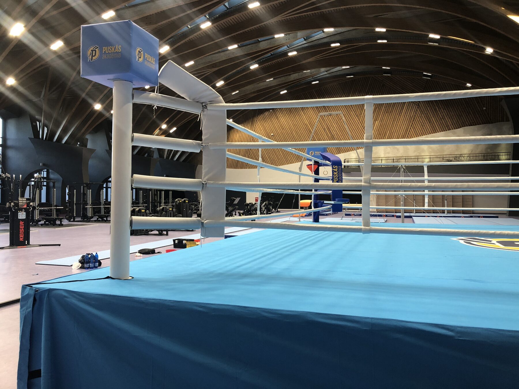 Boxing ring — Training gym